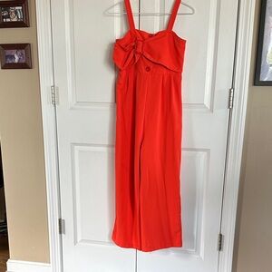 Habitual Bold Red Jumpsuit